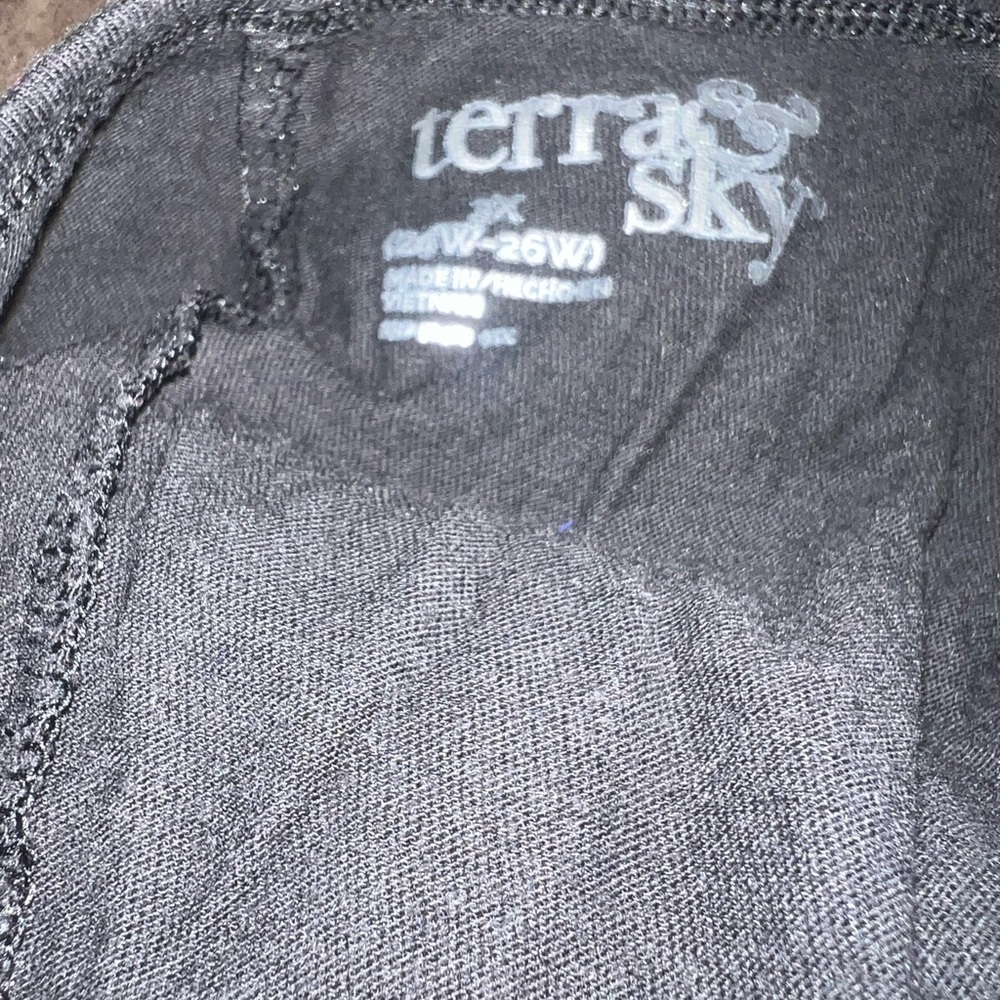 Terra & Sky Charcoal Women's Tunic Top - Picture 3 of 3